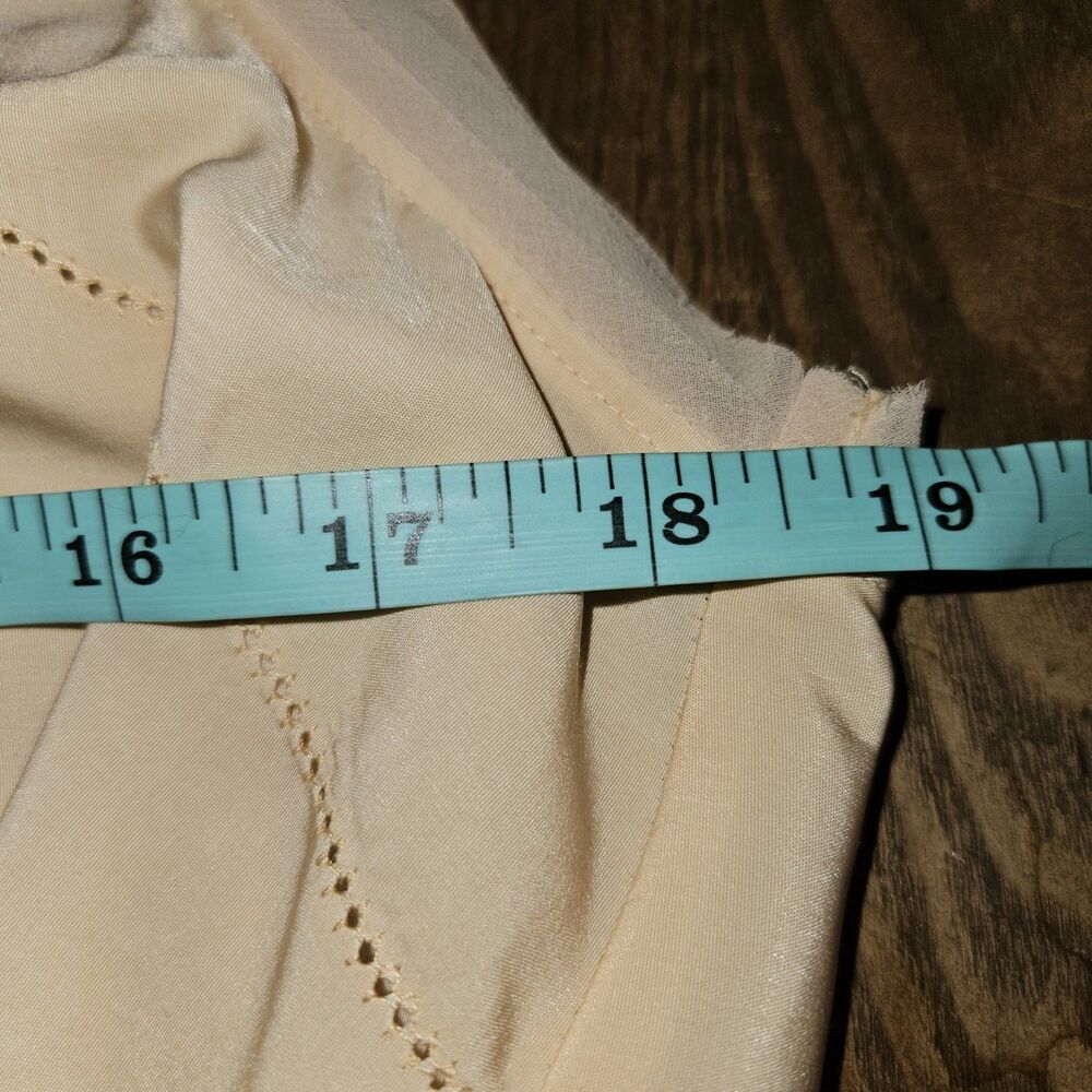 SIMPLY VERA Vera Wang Floral High Low Dress | Peach Botanical Artist Womens L - Picture 4 of 6